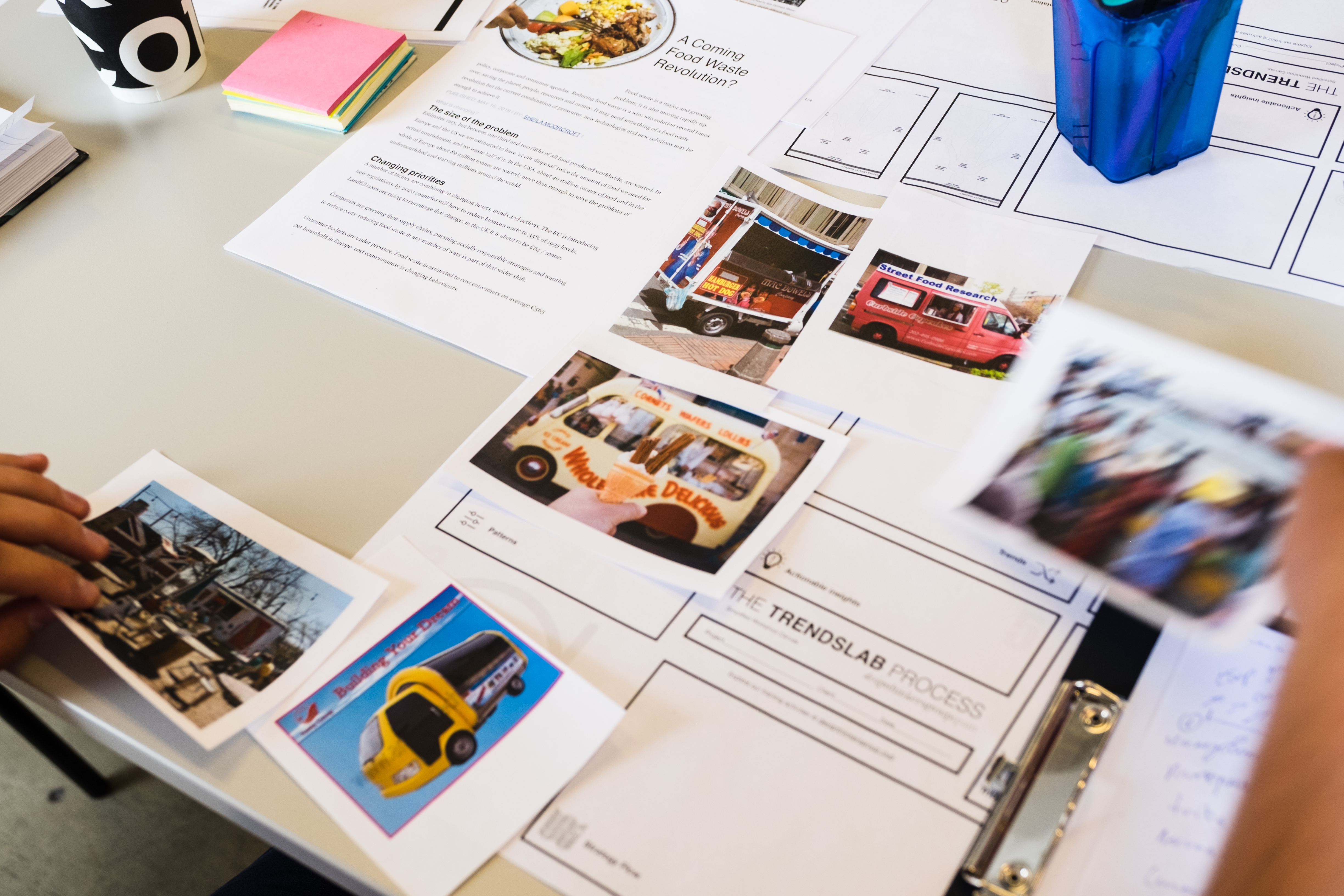 Método Trendslab de identificación y análisis de tendencias y futuros