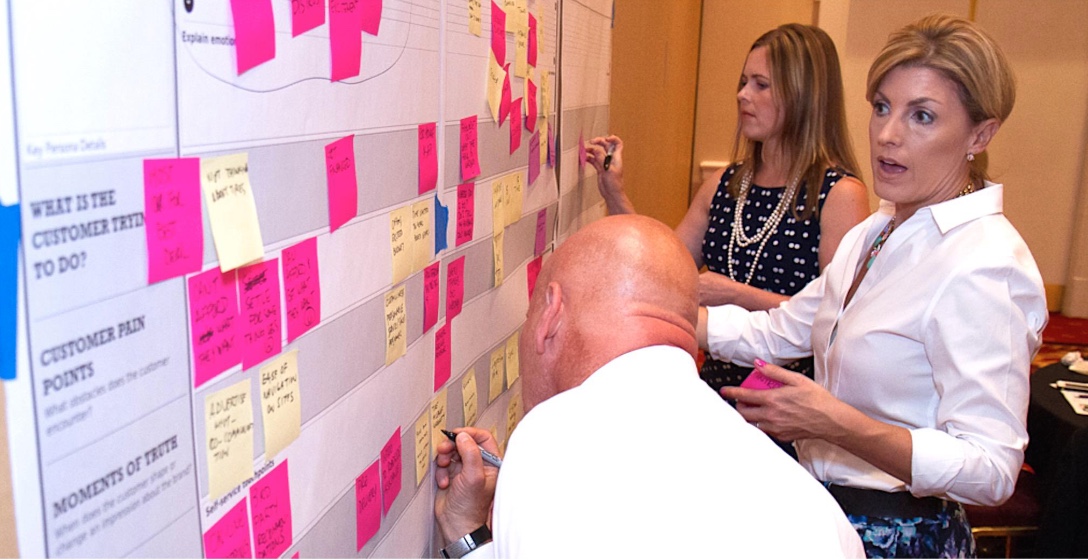 Equipo Michelin trabajando nuevos productos y servicios