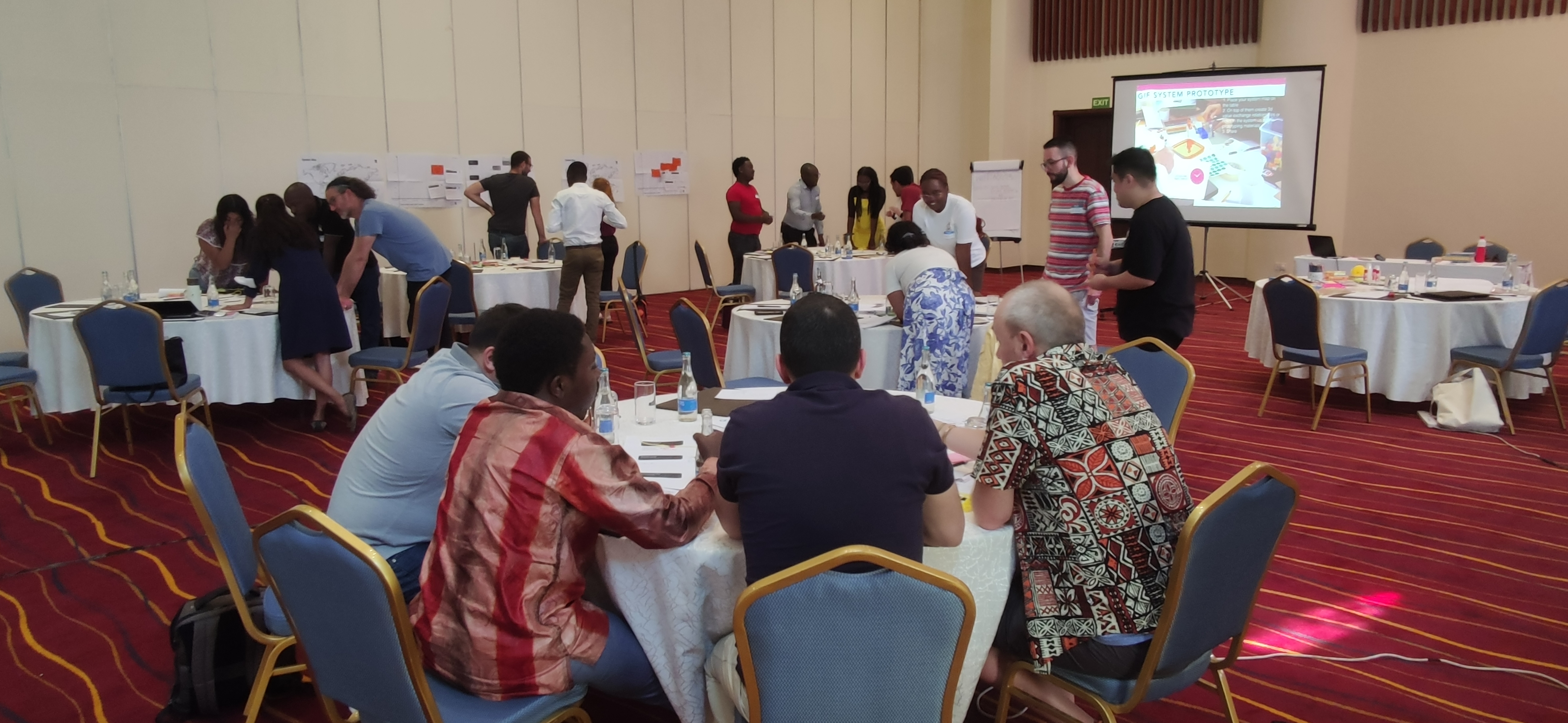 Sesiones de Activación del ecosistema de actores de la red GIF de Internews en Nairobi realizadas por DTG Spain y Team Community